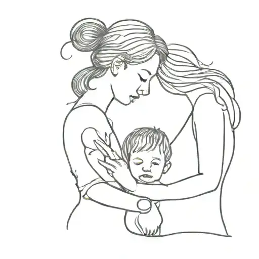 Mother And Daughter Bonding