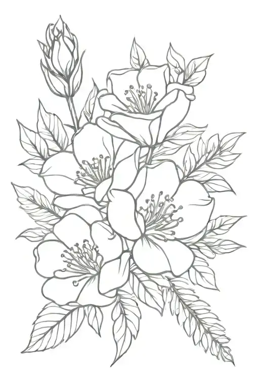 Birth Flower Bouquet