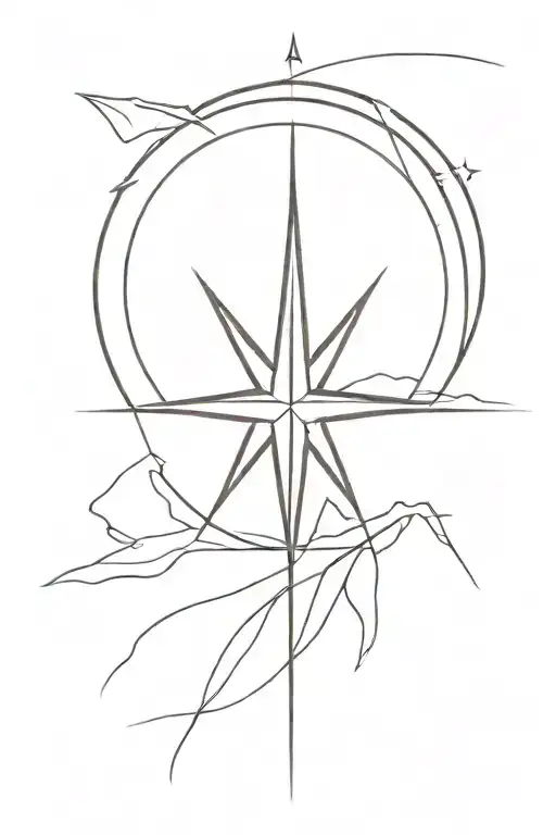 Morningstar With Sun Rays Coming