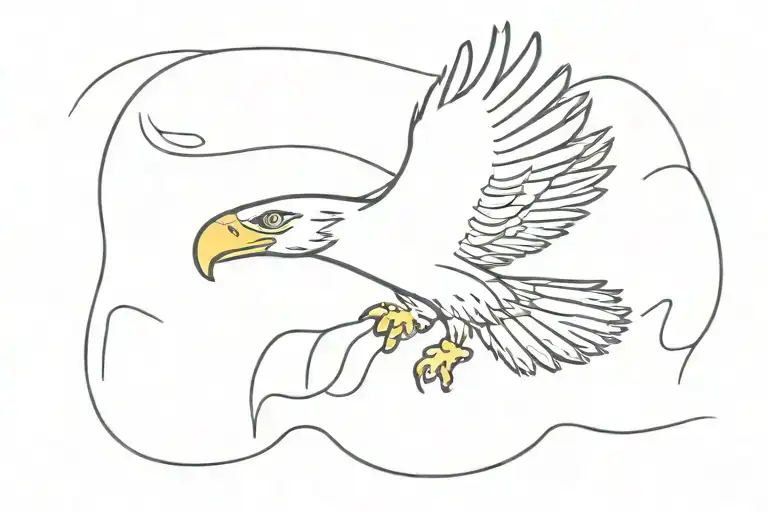 Eagle Flying