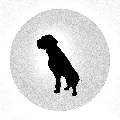 Hubter With Gun And Dog