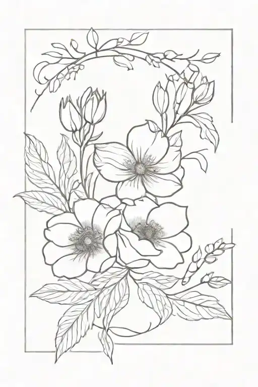 Birth Month Flower Bouquet