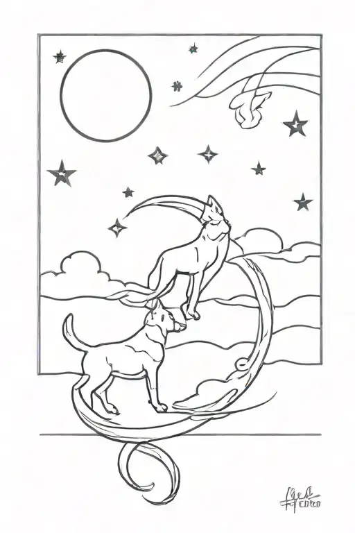 My Dogs Tail Like Moon Rising