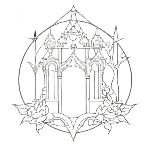 Outline Gothic Style