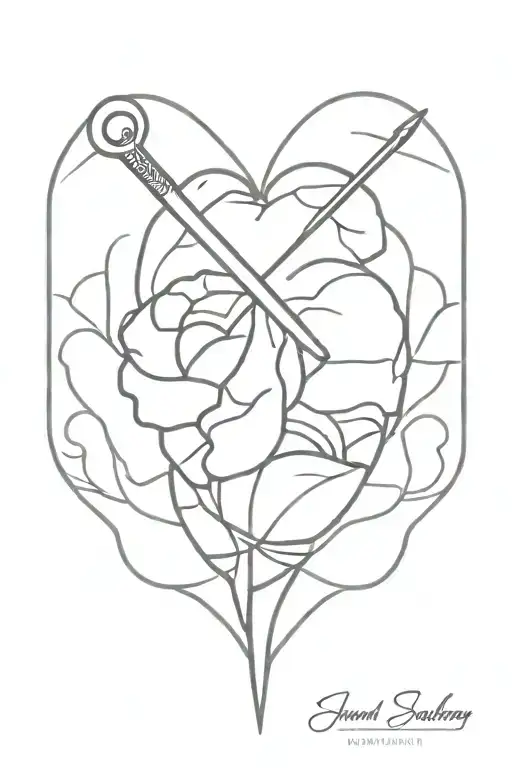 Sword Scales And Heart Brain And Heart