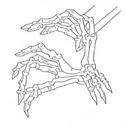 Skeleton Hand