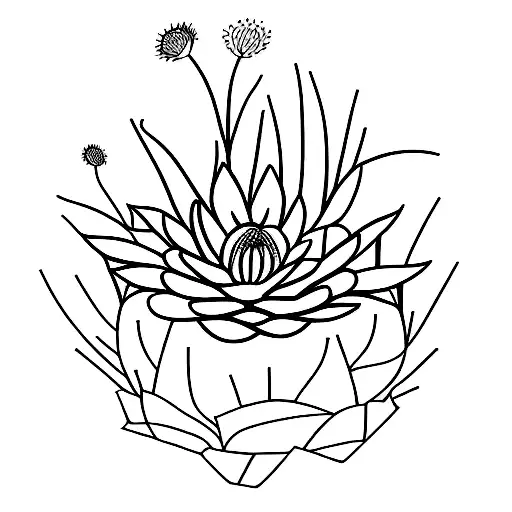 Cactus That Becomes A Flower