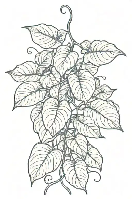 Pothos Plant Long Vine