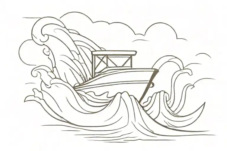 Wakeboat Water Motorboat Wave