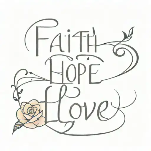 Faith Hope Love