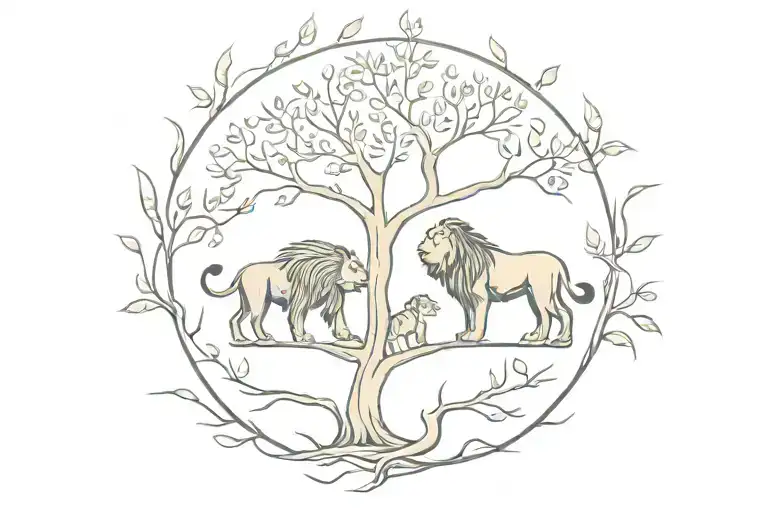 Lions Tales Family Tree