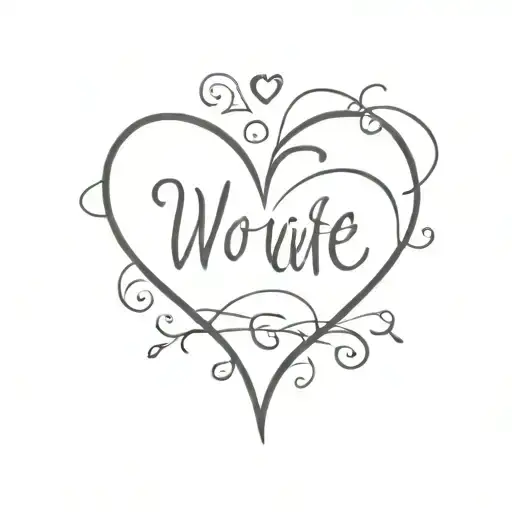 Kids Wife Love Heart