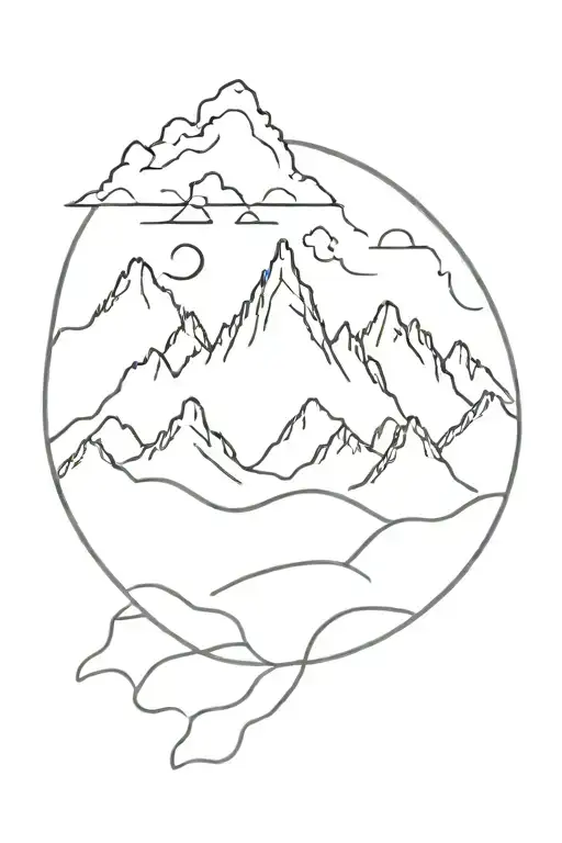 Grand Teton Mountain Range