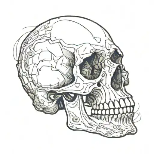 Skull No Jaw Skull