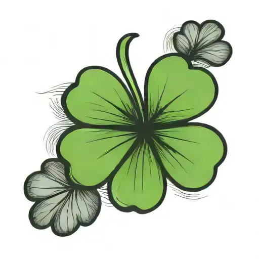 Four Leaf Clover Tattoo Inspired