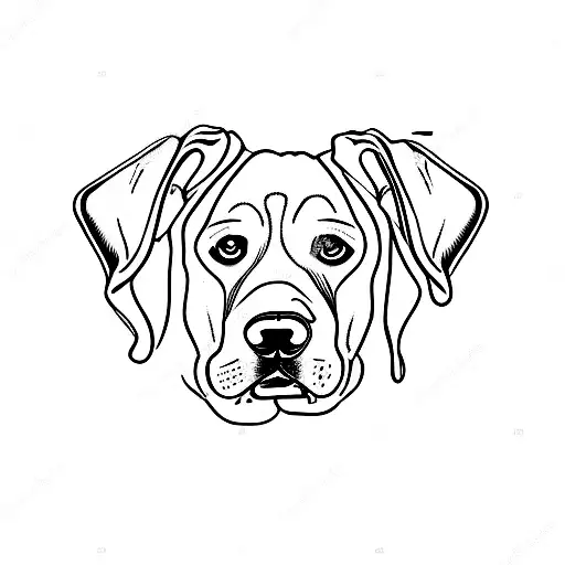 Labrador Dog With Heart