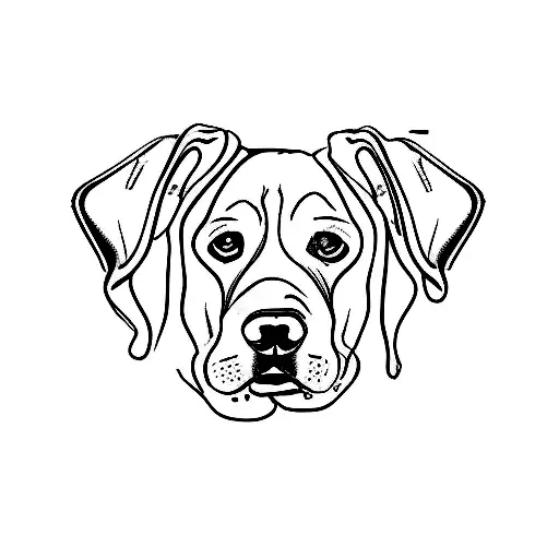 Labrador Dog With Heart