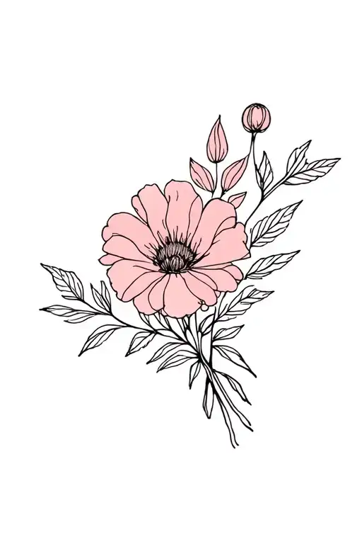 Birth Flower Bouquet