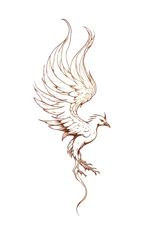 Phoenix Rising From The Ashes