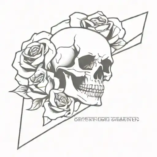 Skull And Roses