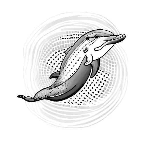 Dolphin In The Ocean