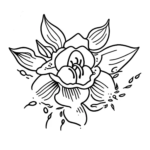 Lily Of The Valley With The Name Joyce In The Steam