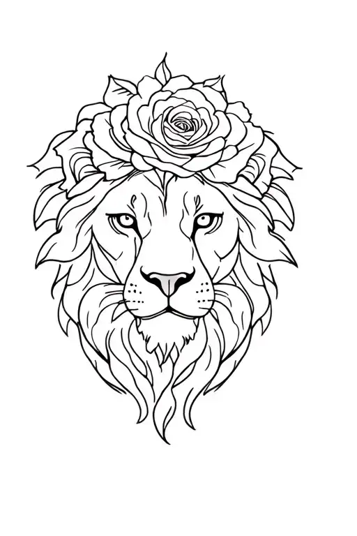 Roses Lion Flowers