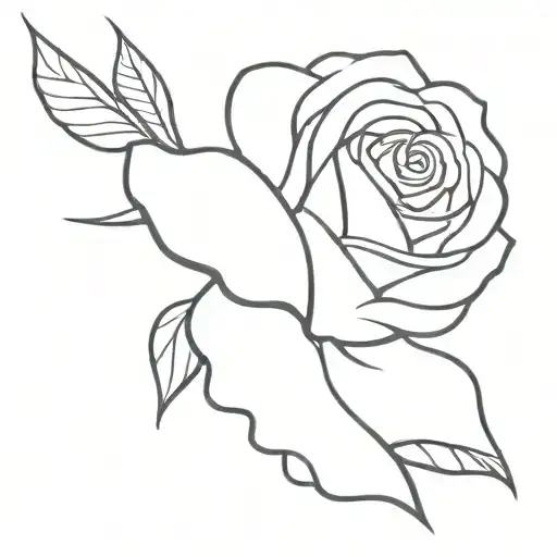 Rose On The Neck