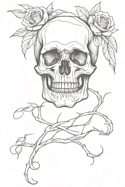 Simplistic Skull