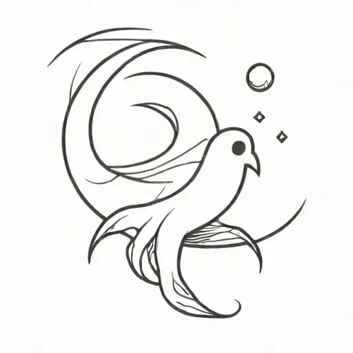 A Ghost With The Moon