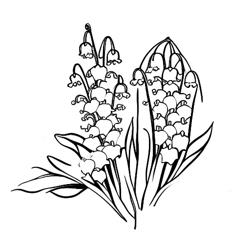 Lily Of The Valley & Hawnsthorn Flower