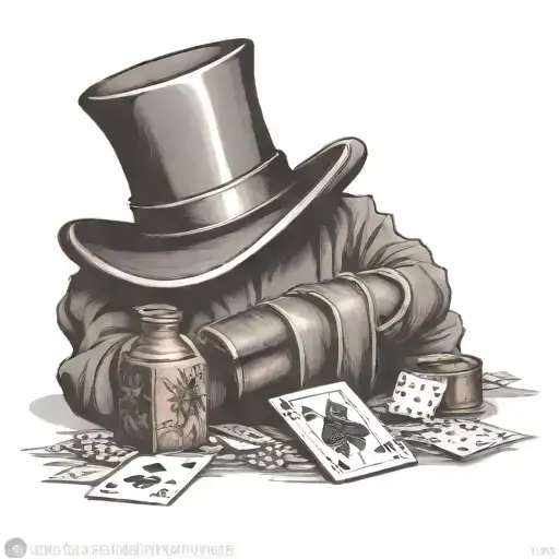 An Old Western Poker Game