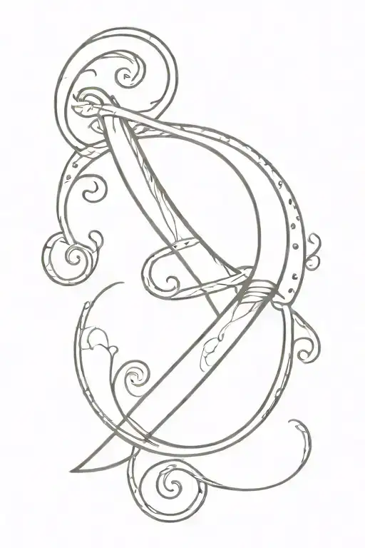 Paper Scroll Letter With Quilpen