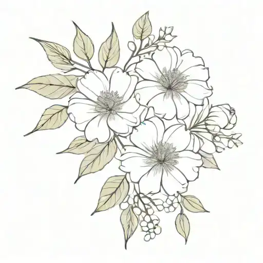 Birth Month Flower Bouquet