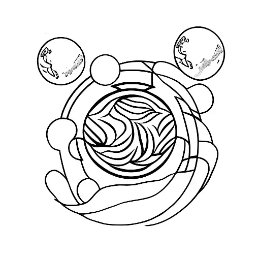 Taurus Symbol And Earth Symbol And Venus