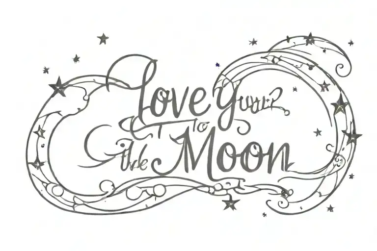Love You To The Moon And Back