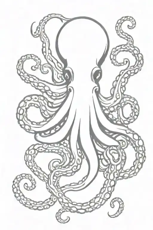 Octopus With Anchor