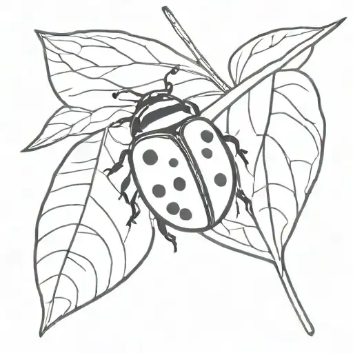 Year 1972 And A Ladybug