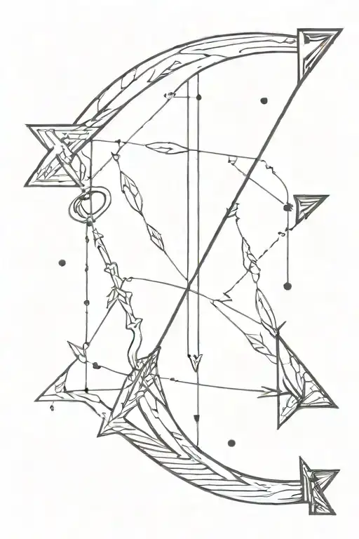 Just The Tip Of An Arrow Design