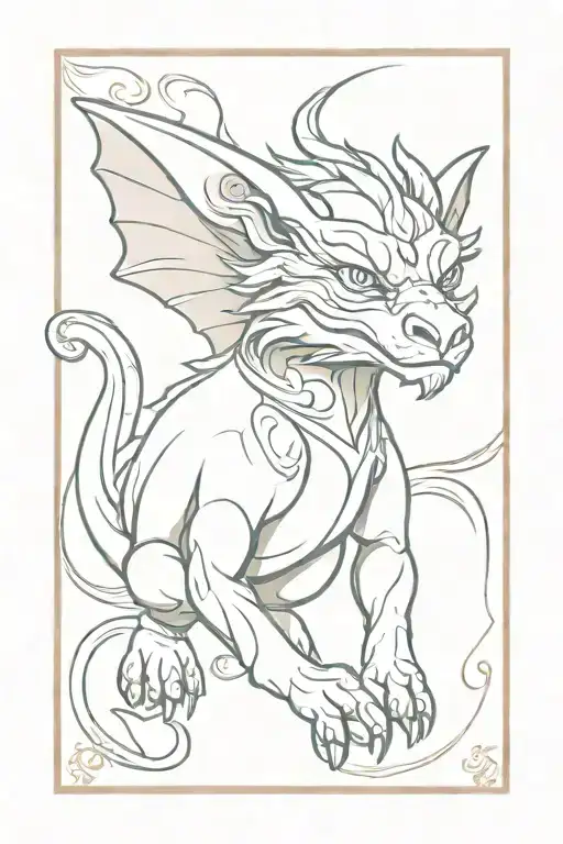 Falkor Luck Dragon Never