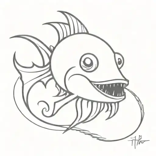 Deep Angler Fish