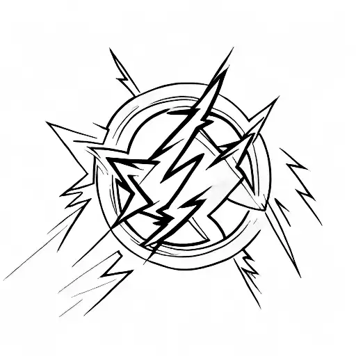Number 11 With Lightning Bolt Symbol