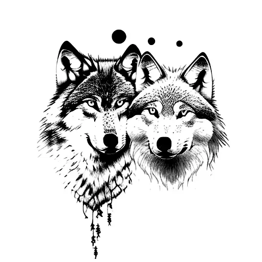 Family Wolf Mother Andr Tree Brothers