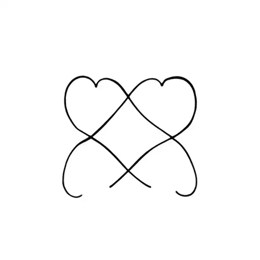 Friendship Heart And Infinity Sign