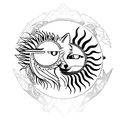Fox Moon Sun Star