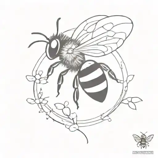 Bee Flying