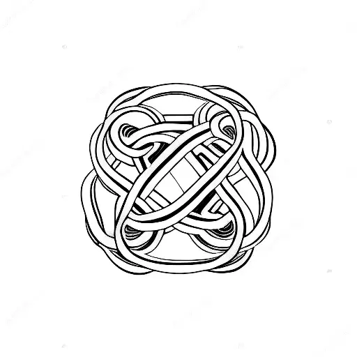 Infinity Symbol With The Words Come What May