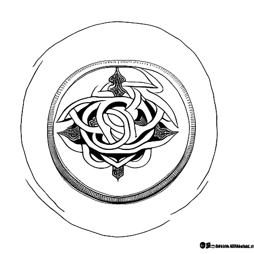 Berserk's Brand Of Sacrifice Symbol With Snakes