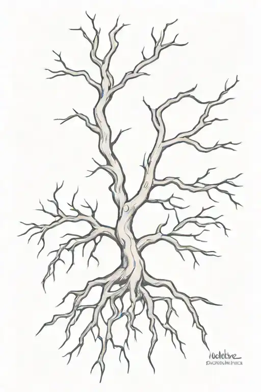 Metallica Tree Roots Growing From My Heart To My Arm