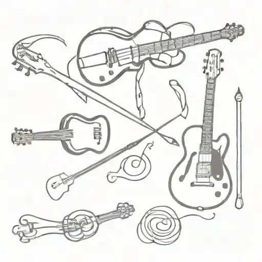 Rock N Roll Music Featuring Baking Tool